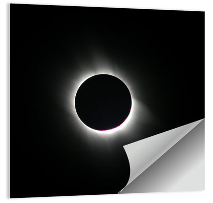 Centered Solar Eclipse Wall Art