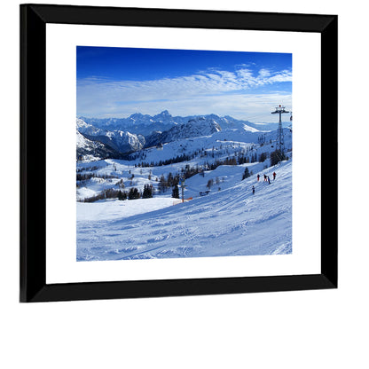 Nassfeld Ski Resort View Wall Art