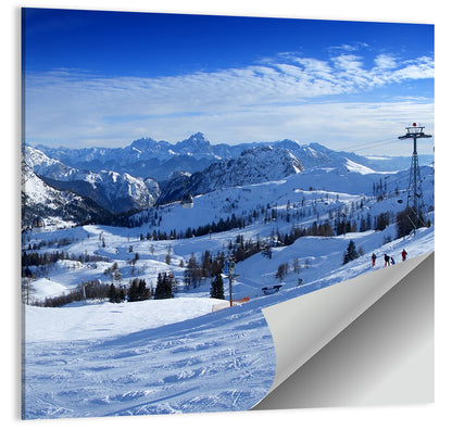 Nassfeld Ski Resort View Wall Art