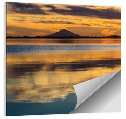 Mt Redoubt and Skilak Lake Wall Art