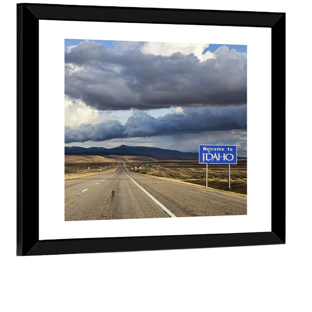I-15 Idaho Highway Wall Art