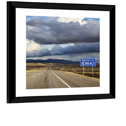 I-15 Idaho Highway Wall Art