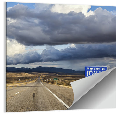 I-15 Idaho Highway Wall Art