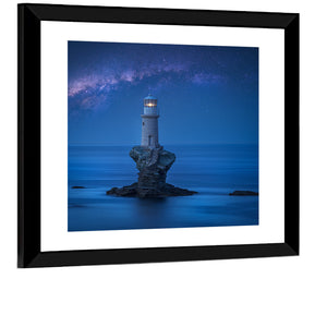 Andros Island Lighthouse Wall Art