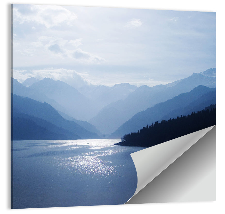 Xinjiang Lakeshore Serenity Wall Art