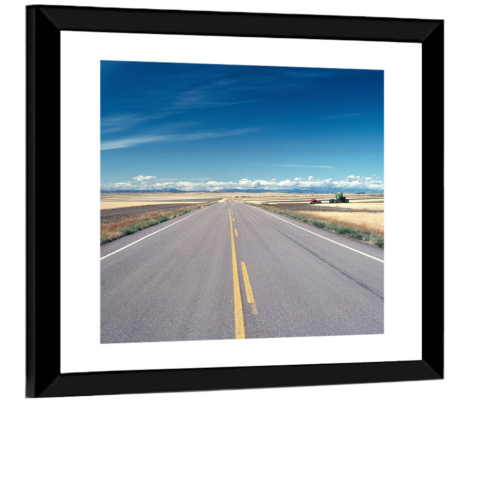 Infinite Road, Montana Wall Art
