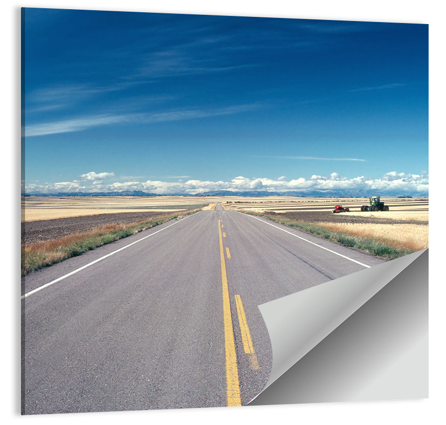 Infinite Road, Montana Wall Art