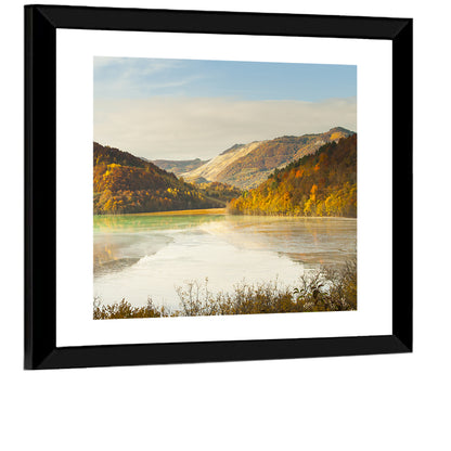 Bright Green Tailings Lake Wall Art