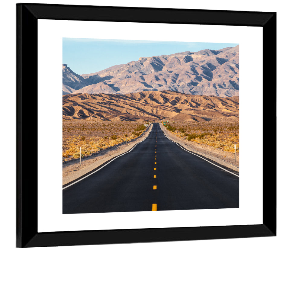 Death Valley Desert Road Wall Art