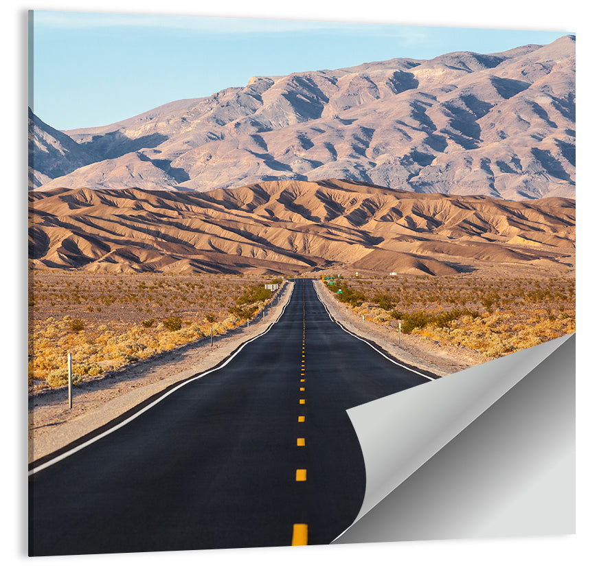Death Valley Desert Road Wall Art