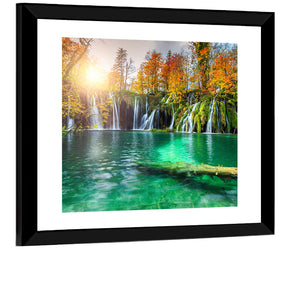 Plitvice National Park Waterfalls Wall Art