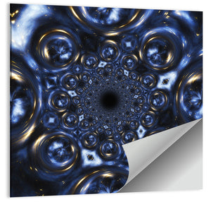 Black Hole Abstract Wall Art