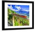 Gornergrat Tourist Train Wall Art