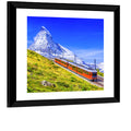 Gornergrat Train and Matterhorn Wall Art