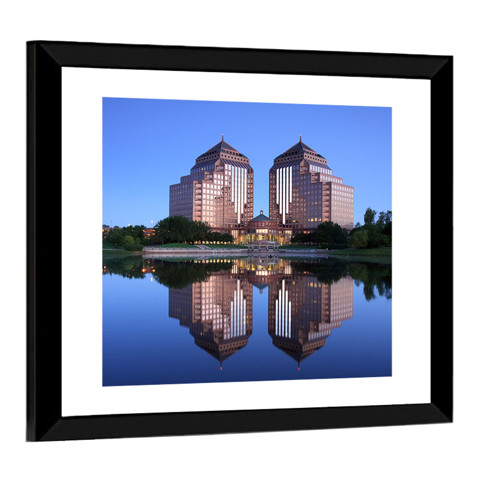 Carlson Towers at Dusk Wall Art