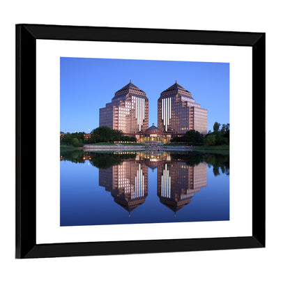 Carlson Towers at Dusk Wall Art
