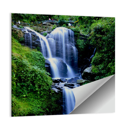 Tiered Waterfall in West Bengal Wall Art