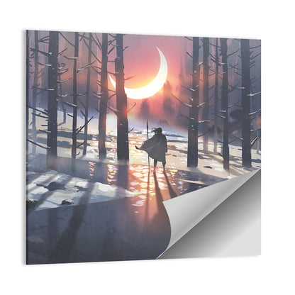 Winter Forest Journey Wall Art