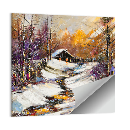 Rural Winter Landscape I Wall Art