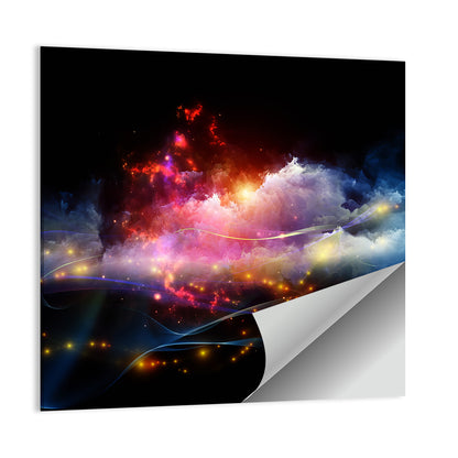 Cosmic Music Lightscape Wall Art