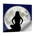 Young Woman Meditating Wall Art