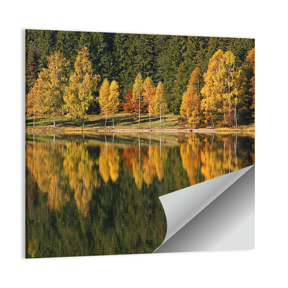 Saint Anna Lake Autumn Reflection Wall Art