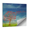 Tree of Red Hearts Wall Art