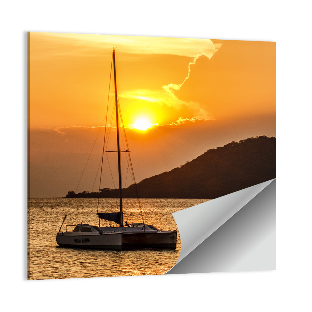Mama Afrika Sunset, Lake Malawi Wall Art