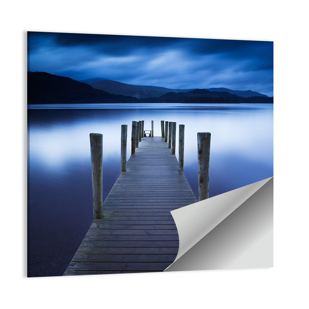 Ashness Jetty at Blue Hour Wall Art