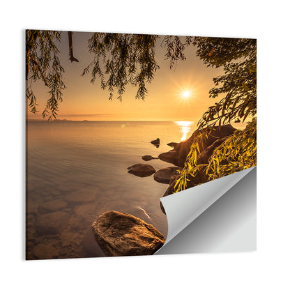 Simcoe Lake Golden Hour Wall Art