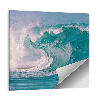 Breaking Barrel Wave Wall Art