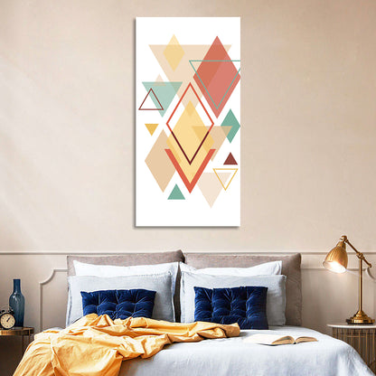 Layered Scandinavian Geometric Abstract Wall Art