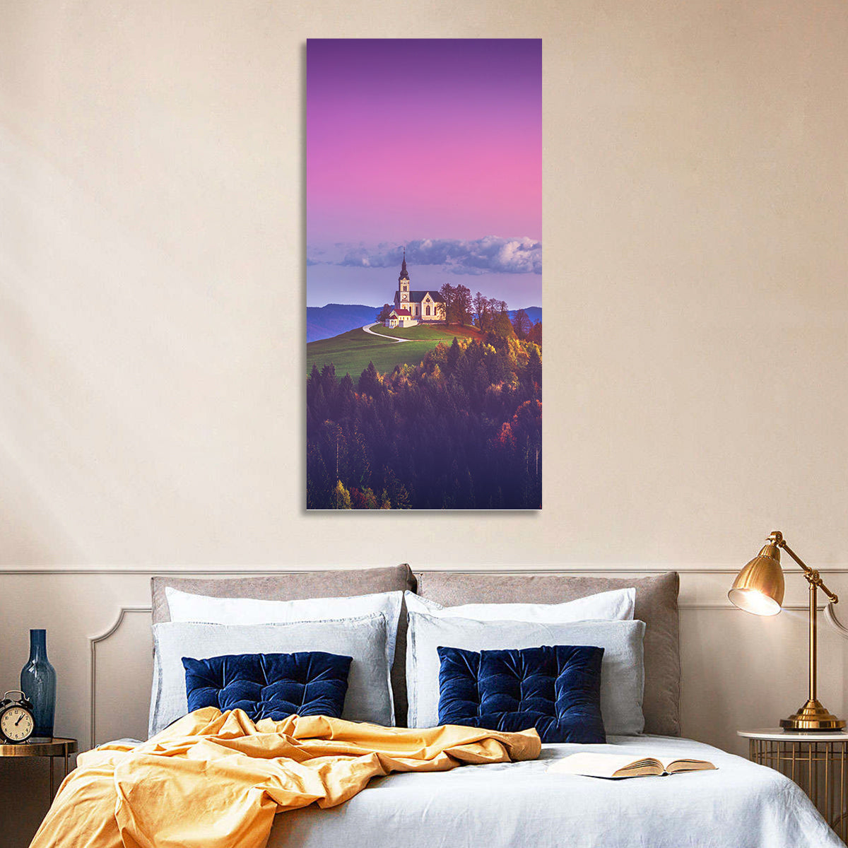 Saint Leonard Hilltop Church Wall Art