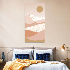 Desert Hills Minimalist Wall Art