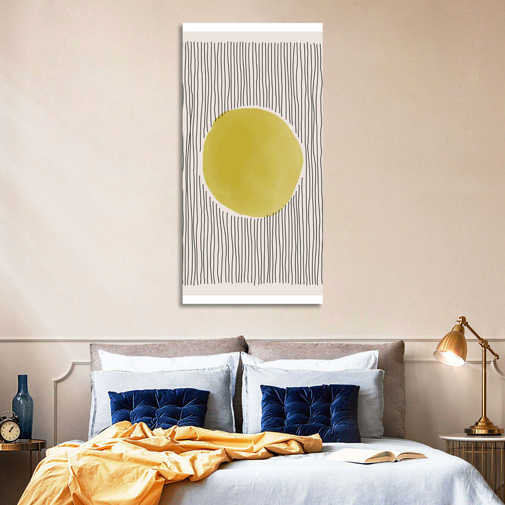 Watercolor Circle Minimalist Abstract Wall Art