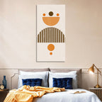 Mid-century Moon and Sun Wall Art