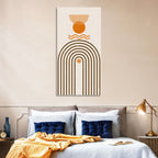 Concentric Arch Sun Wall Art