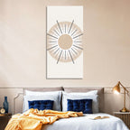 Concentric Boho Sun Iii Wall Art