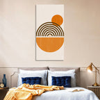 Semicircle Sunrise Study Wall Art