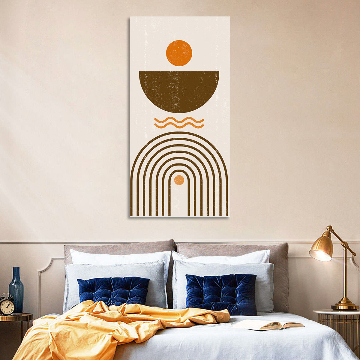 Earth Tone Rainbow Arch Wall Art