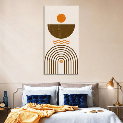 Earth Tone Rainbow Arch Wall Art