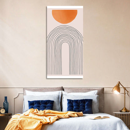 Sunset Abstract Wall Art