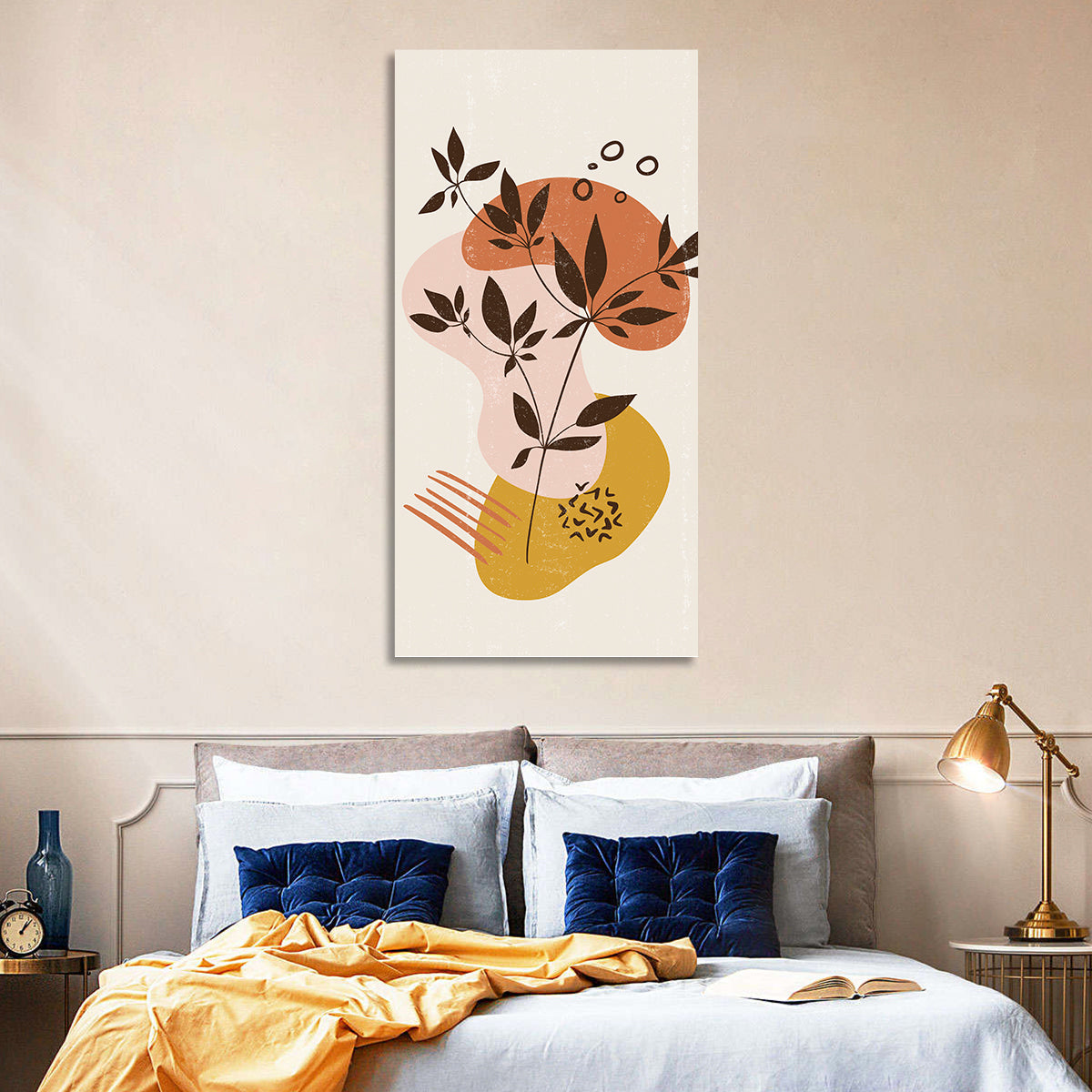 Mid-century Botanical Minimalist Wall Art