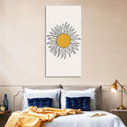 Hand Drawn Sun Study Wall Art