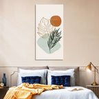 Monstera Sun Botanical Composition Wall Art