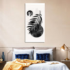 Minimal Palm Leaf Study Wall Art