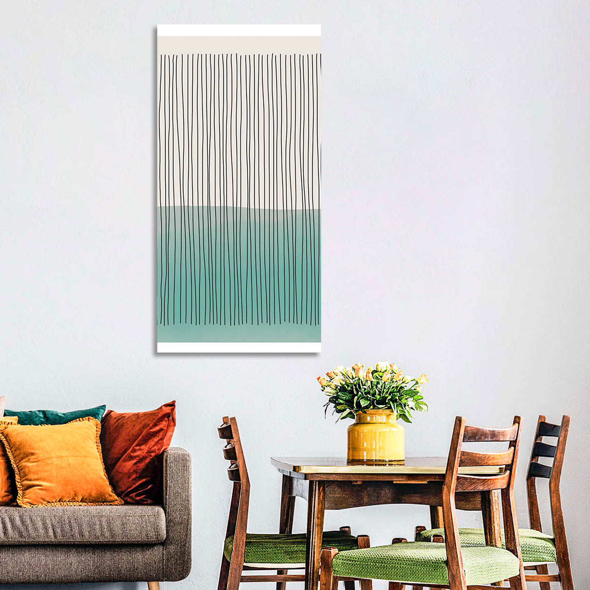 Minimal Horizon Line Study Wall Art