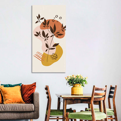 Mid-century Botanical Minimalist Wall Art