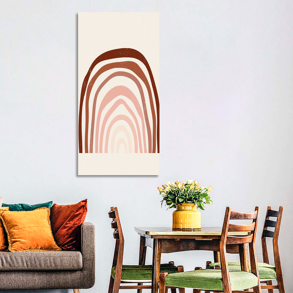 Muted Rainbow Arches Wall Art