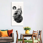 Minimal Palm Leaf Study Wall Art